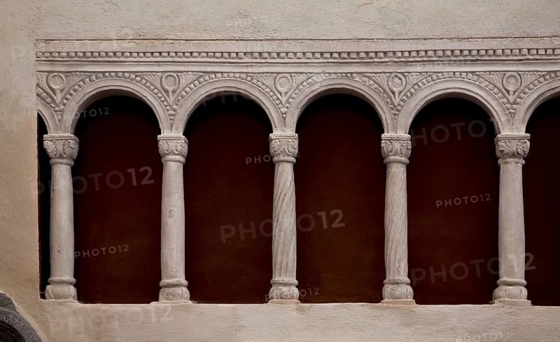 Remainder of the former choir screen, St., Sankt, Saint
