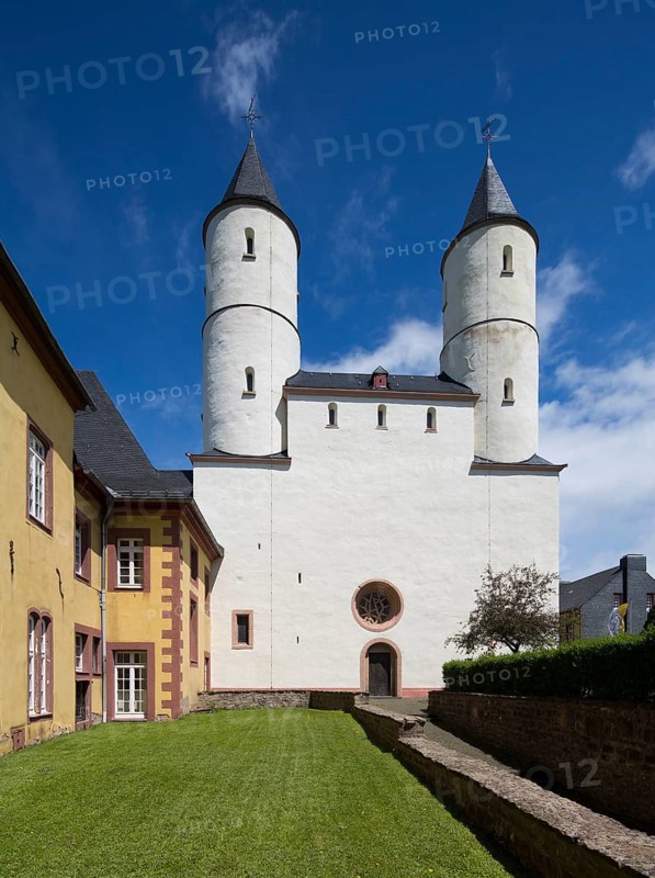 West façade of the monastery church, St., Saint, Saint