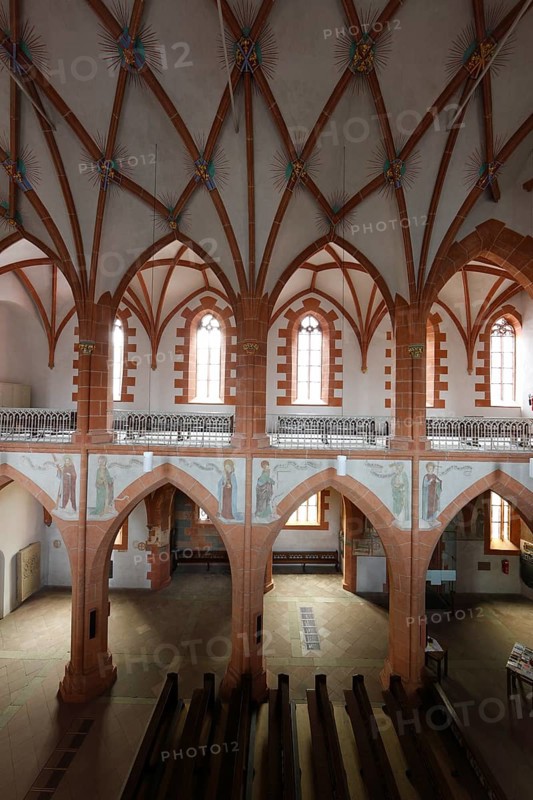 View from the gallery to the arcades of the southern nave wall Church of St., Church of St., St., St., Saint