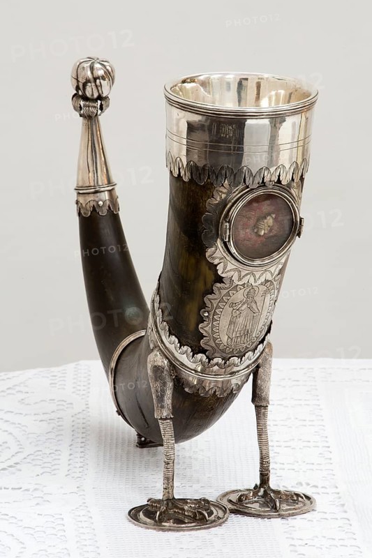 Cornelius Chapel, reliquary in the shape of a drinking horn, St., Saint, Saint