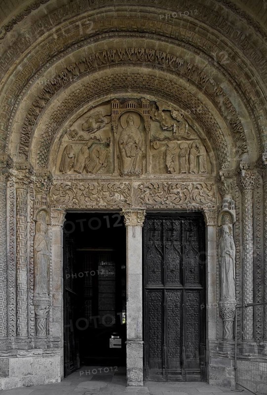 Bourges, Cathedral. North portal, St, Saint, Saint