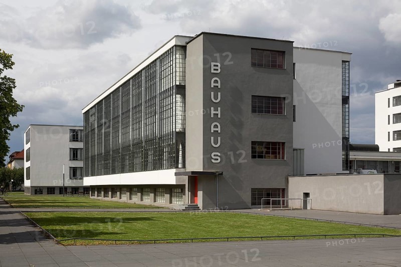 Dessau, Bauhaus, workshop wing, view from the south