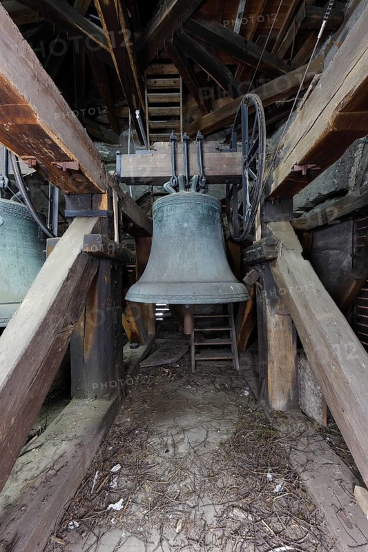 West tower, belfry Church of St., Church of St., St., St., Saint
