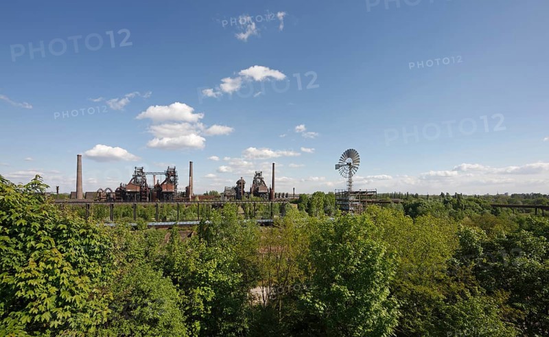 Former Thyssen AG steelworks, blast furnaces