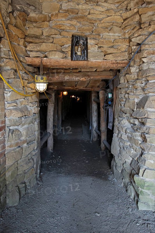 Nachtigall colliery tunnels, interior