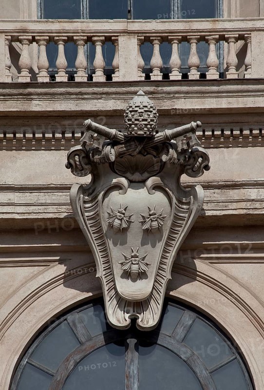 Barberini family coat of arms around 1630