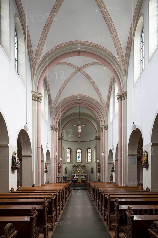 Erftstadt-Bliesheim, Catholic parish church of St Lambertus