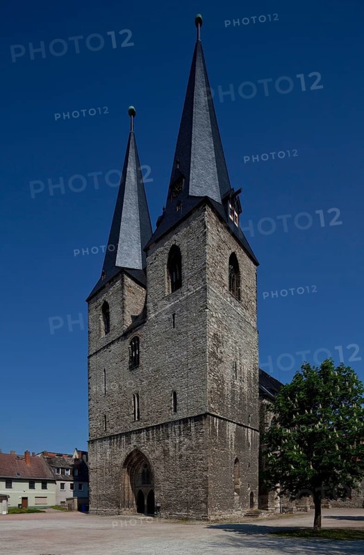 Tower front from south-west, St., Sankt, Saint