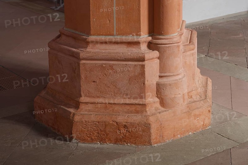 South nave arcade, pillar base Church of St., Church of St., St., St., Saint