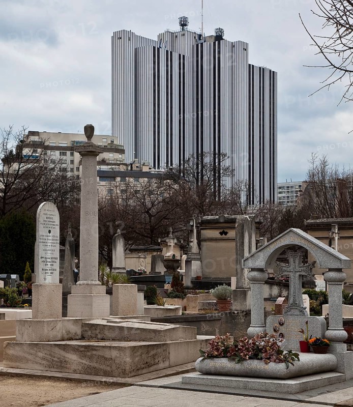 Paris, Montparnasse cemetery founded in 1824