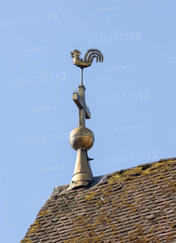Constance, Minster, Late Gothic weathercock above the choir gable