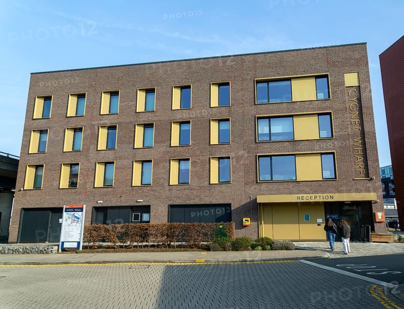 Cygnet Wharf building, University of Lincoln, Brayford Campus, Lincoln, Lincolnshire, England, UK