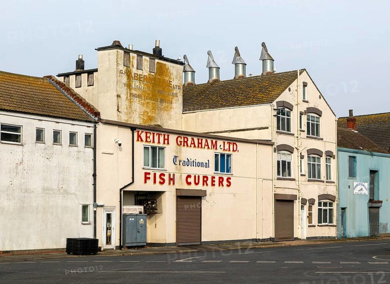 Keith Graham Ltd fish curers, Grimsby docks, north east Lincolnshire, England, UK