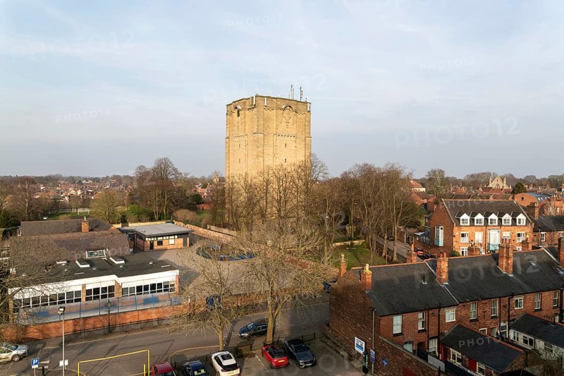 Westgate Water Tower, Lincoln Water Tower 1911, city of Lincoln, Lincolnshire, England, UK Baroque revival designed by Reginald Blomfield