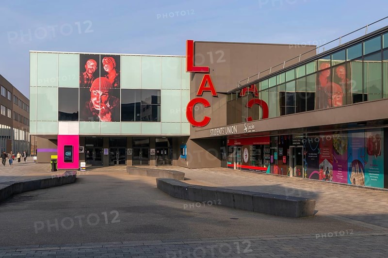 LAC Lincoln Arts Centre building, Students' Union, Brayford campus, University of Lincoln, city of Lincoln, Lincolnshire, England, UK