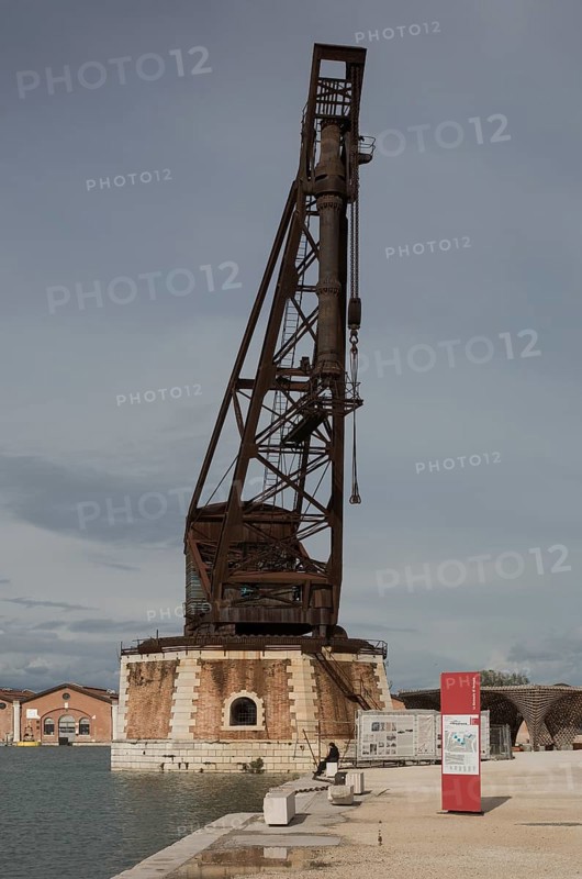 Venice, Arsenal, old cranes