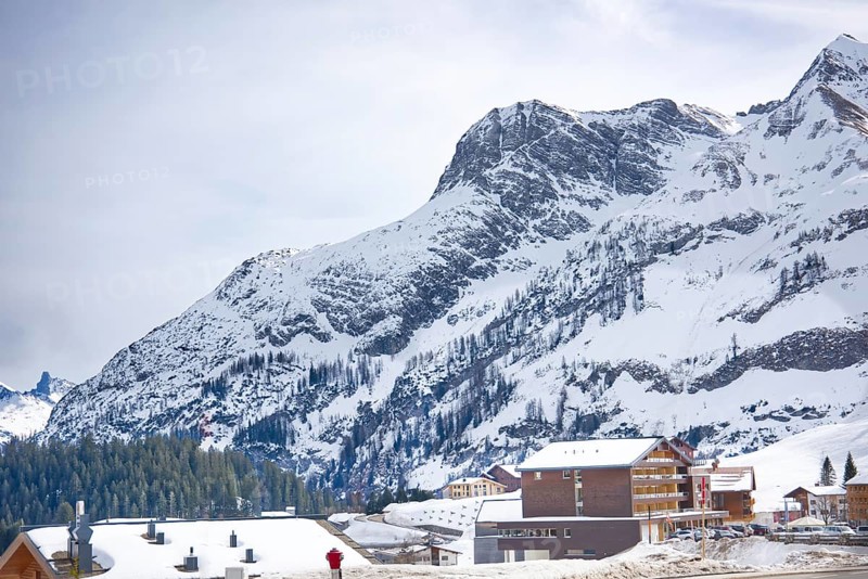 Ski resort in the Bregenzerwald, Vorarlberg, Austria, Europe