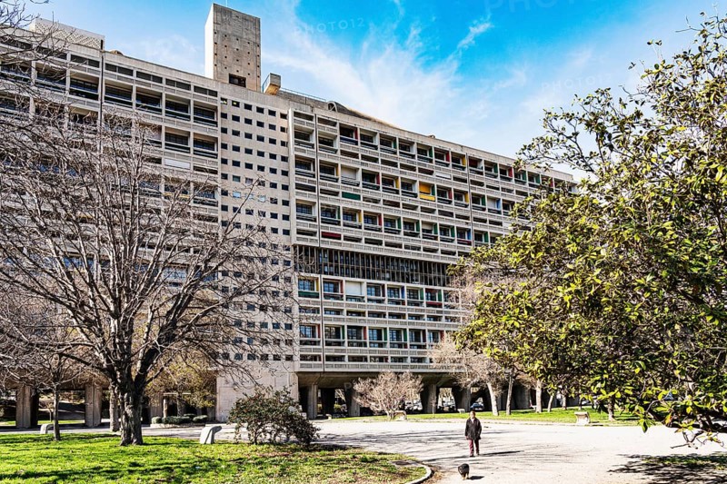 Le Corbusier House, sight, Marseille, France, Europe