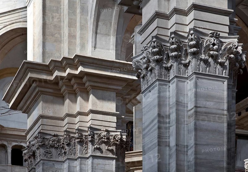 Italy Pavia 89714 Cathedral Start of construction 1488 Main construction period 16 - 18 c. Completed only in 1936 Capitals in the nave