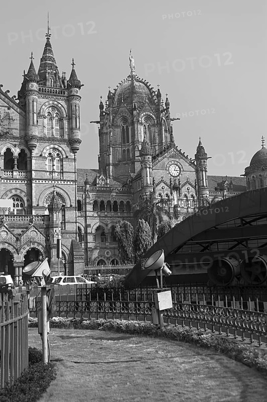 Victoria Terminus Railway station Mumbai Maharashtra India Asia Dec 2011