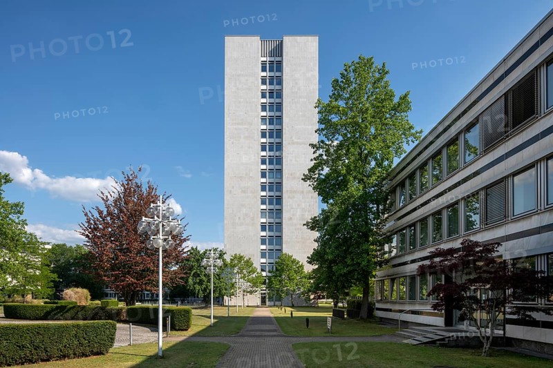 Bonn, government district (federal district, parliamentary district), alliance buildings on Tulpenfeld, built 1964-1969 by Hanns Dustmann, Tulpenfeld tower block, today the headquarters of the Federal Network Agency