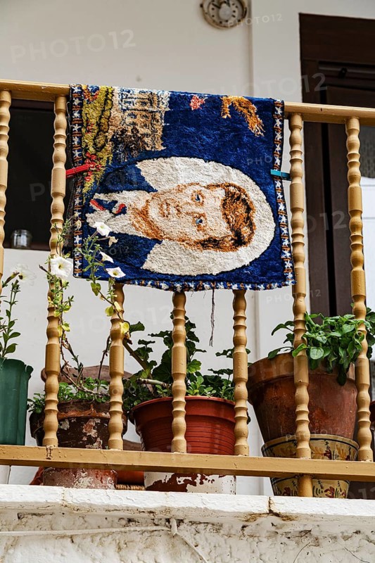 Balcony, Laundry, Pitres, La Alpujarra, Village, Andalusia, Spain, Europe