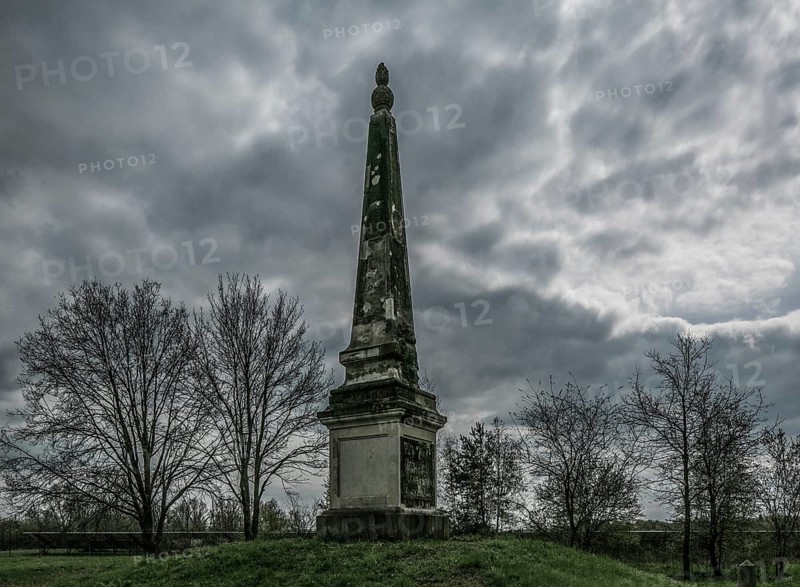 Zeithain near Riesa Image no. 1792 one of the boundary obelisks of the Zeithain camp from 1730