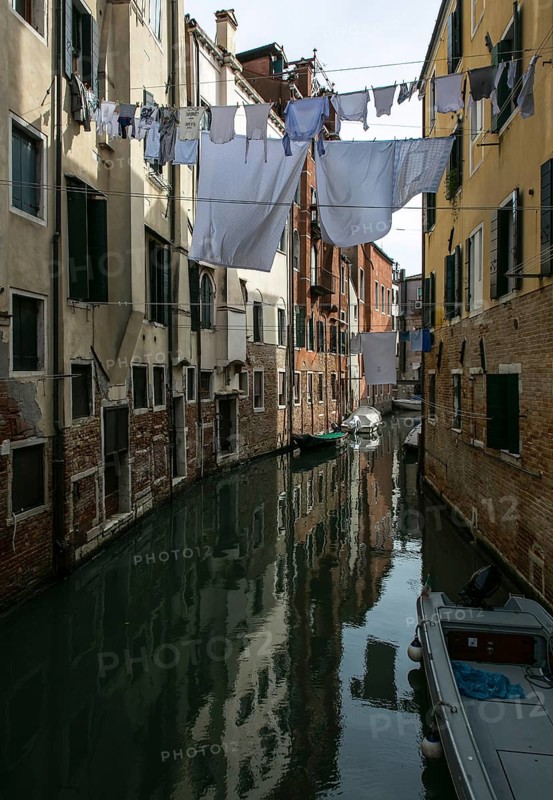 Italy Venice Canal in the Cannaregio district -557