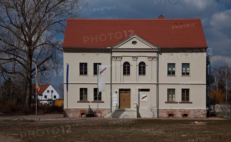 Halle Saale district of Reideburg Birthplace of Hans-Dietrich Genscher born 1927 62516 German Unity Meeting Centre and Friedrich Naumann Foundation