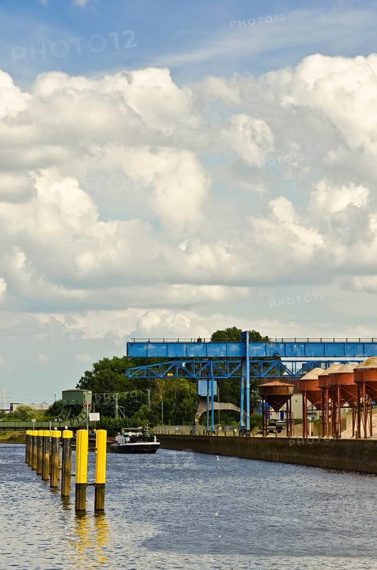 The industrial port