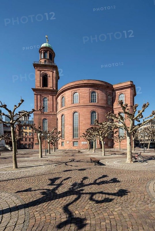 Frankfurt am Main, St Paul's Church, east façade