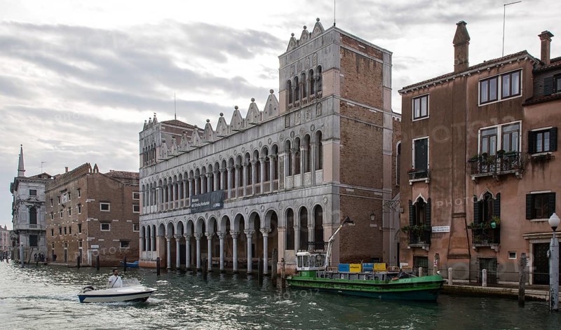 Venice, Fodaco dei Turchi on the Grand Canal, construction began in 1227, now a natural history museum