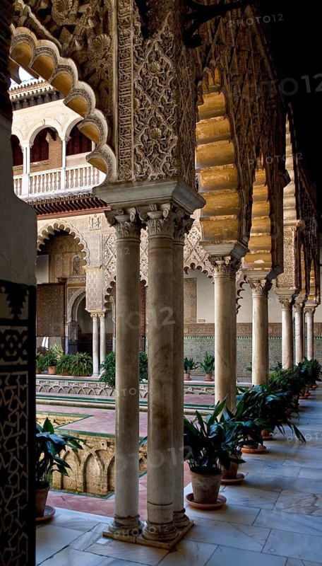 Spain Seville Reales Alcázares Royal Palace 53641