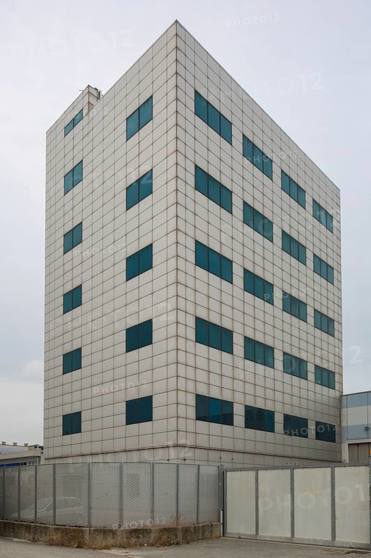 Porto Marghera near Venice, industrial harbour, building of unknown purpose