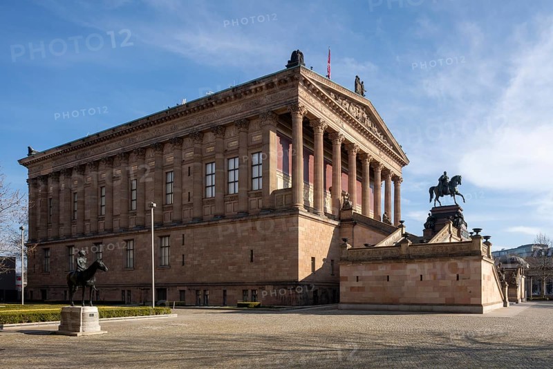Berlin, Museum Island, Old National Gallery