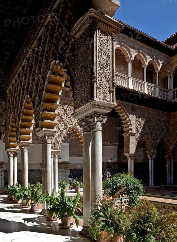 Spain Seville Reales Alcázares Royal Palace 53685