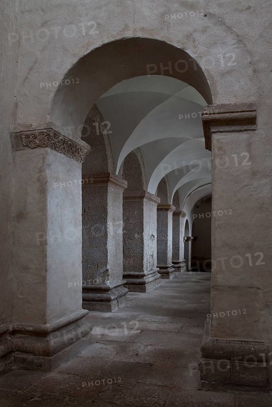 Münchenlohra b Nordhausen Church of St Gangolf 58769 View from the transept into the north aisle to the west