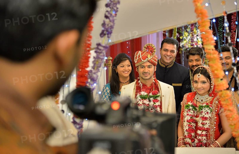 Bollywood actors while shooting the series "My Daughter" in the SJ film studios, Mumbai, Maharashtra, India, Asia