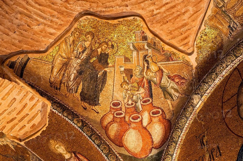 The Wedding of Canaan, Chora Church, Istanbul, Turkey, Kariye Camii, Church of the Redeemer, Asia