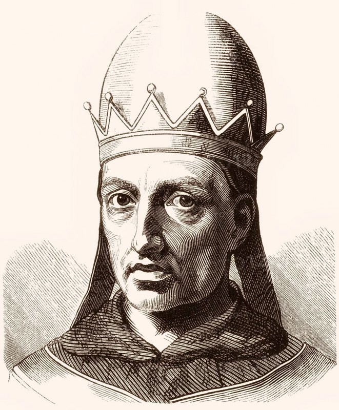 Pope Gregory X, c.?1210 – 10 January 1276, born Teobaldo Visconti, was Pope from 1 September 1271 to his death in 1276