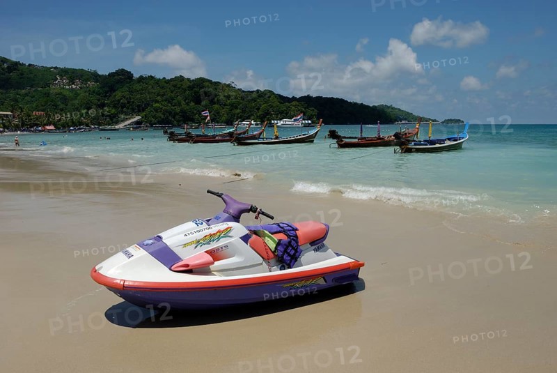 Jetski on Patong Beach, Phuket, Thailand, Asia