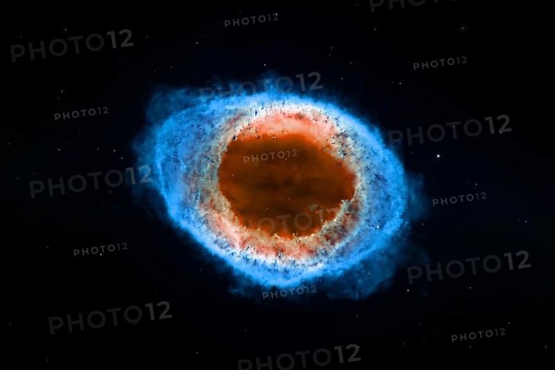 Ring Nebula, Supernova Core pulsar neutron star. Elements of this image furnished by NASA