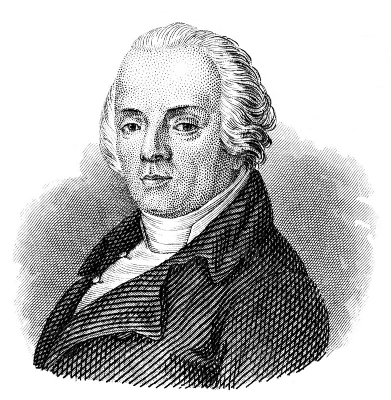 Johann Peter Frank, 1745- 1821, a German physician and hygienist, Johann Peter Frank, 1745- 1821, ein deutscher Arzt und Begründer der öffentlichen Hygiene