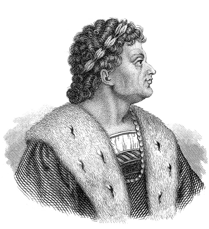 Portait of Matthias Corvinus, 1443 - 1490, King of Hungary, Croatia and Bohemia, Duke of Austria, Portrait von Matthias Corvinus oder Hunyadi, 1443 - 1490, König des Königreichs Ungarn und Kroatien, Gegen-König von Böhmen