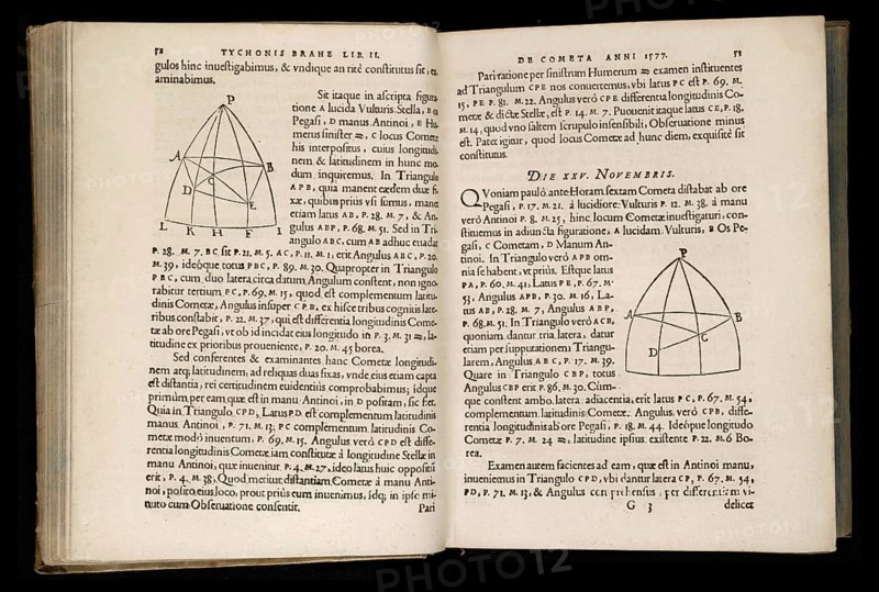 Tychonis Brahe De mundi aetherei recentioribus phaenomenis liber secundus, by Tycho Brahe, published 1603