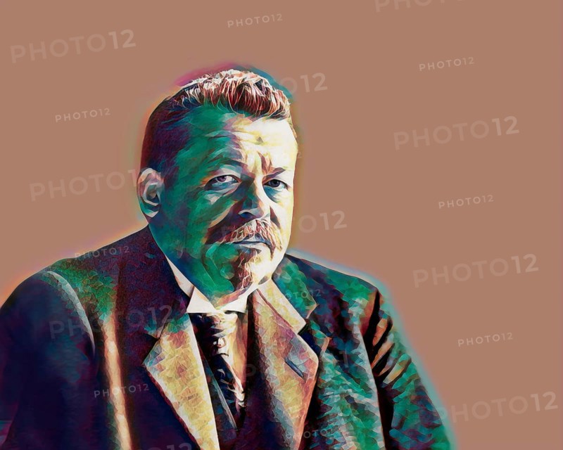 Friedrich Ebert, 1871 – 1925, German politician of the Social Democratic Party of Germany (SPD) and the first president of Germany, digitally edited
