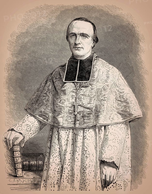 Georges Darboy, 1813 – 1871, archbishop of Paris, France, Europe