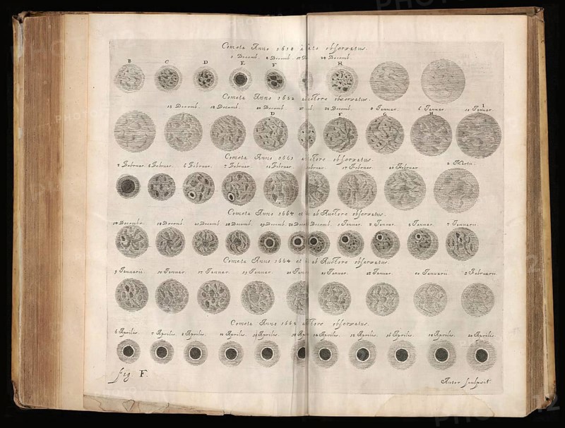 Johannis Hevelii Cometographia, by Johannes Hevelius, 1668