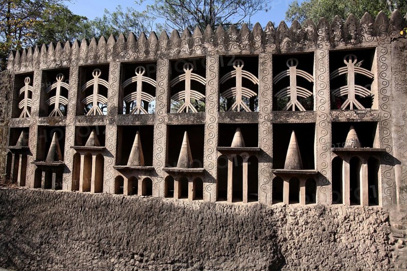 Rock garden initiated by Nek Chand around 1957at Chandigarh Union Territory, India, Asia