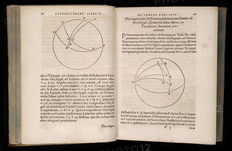 Tychonis Brahe De mundi aetherei recentioribus phaenomenis liber secundus, by Tycho Brahe, published 1603
